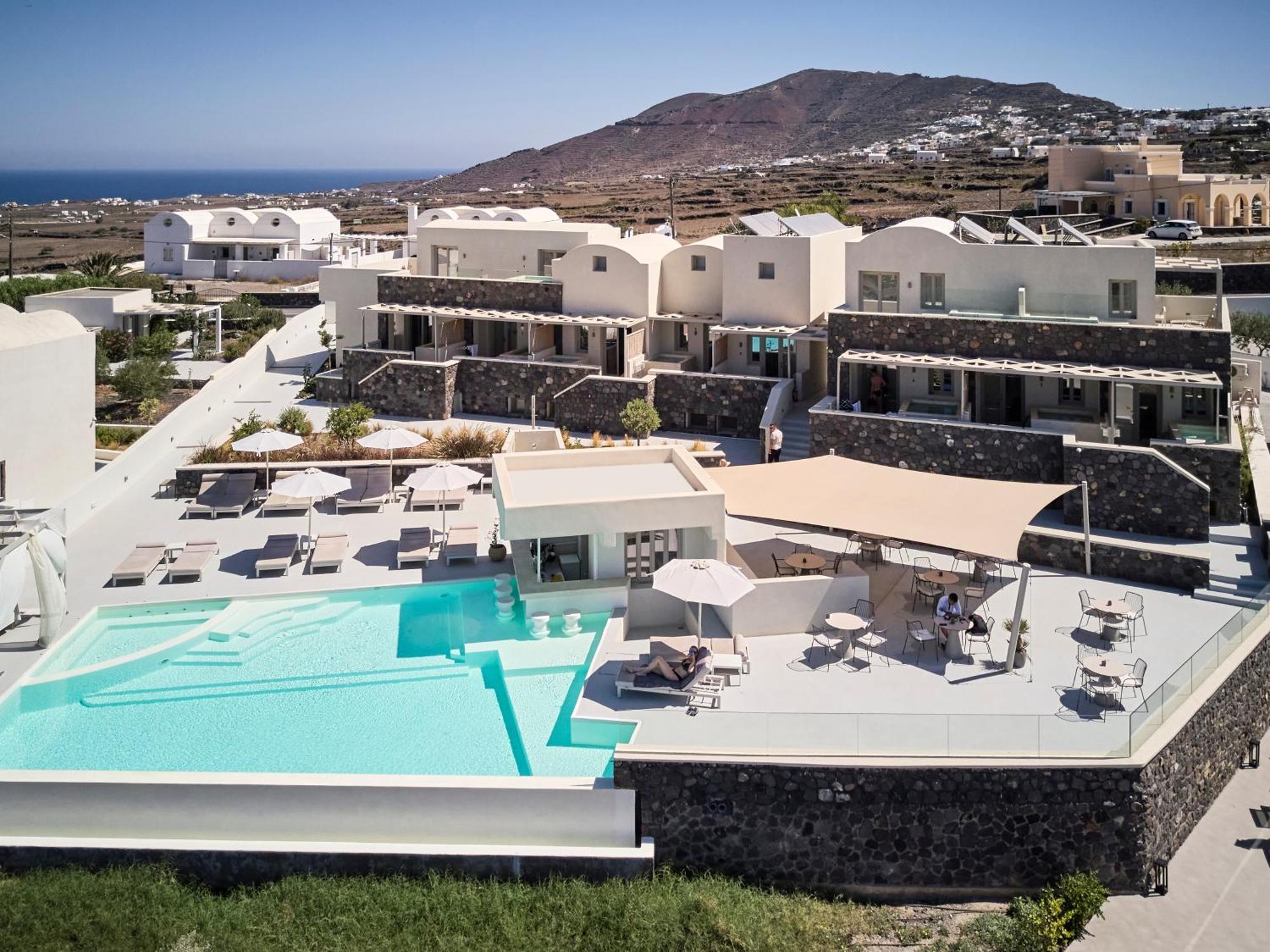 Hotel Adorno Oia Exteriér fotografie